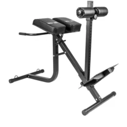 Gorilla Sports Glute Ham Raise Rückenstrecker verstellbar Schwarz Clearance