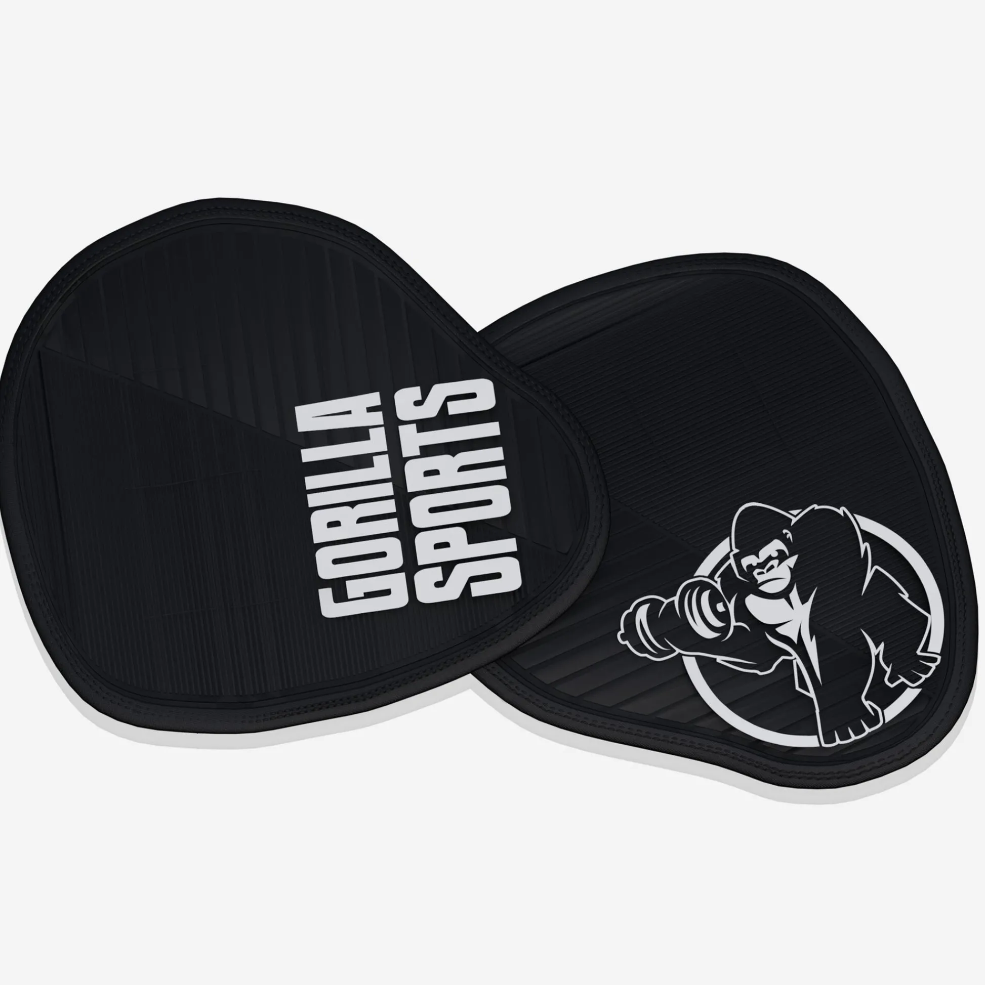 Gorilla Sports Griffpads 2er Set mit Silikon Schwarz Sale