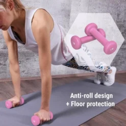 Gorilla Sports Gymnastikhanteln Neopren 2 x 1-10 Pfund (0,5 kg - 4,5 kg) Blau Online