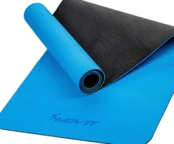 MOVIT Gymnastikmatte 190 x 100 cm in verschiedenen Farben Gelb Hot