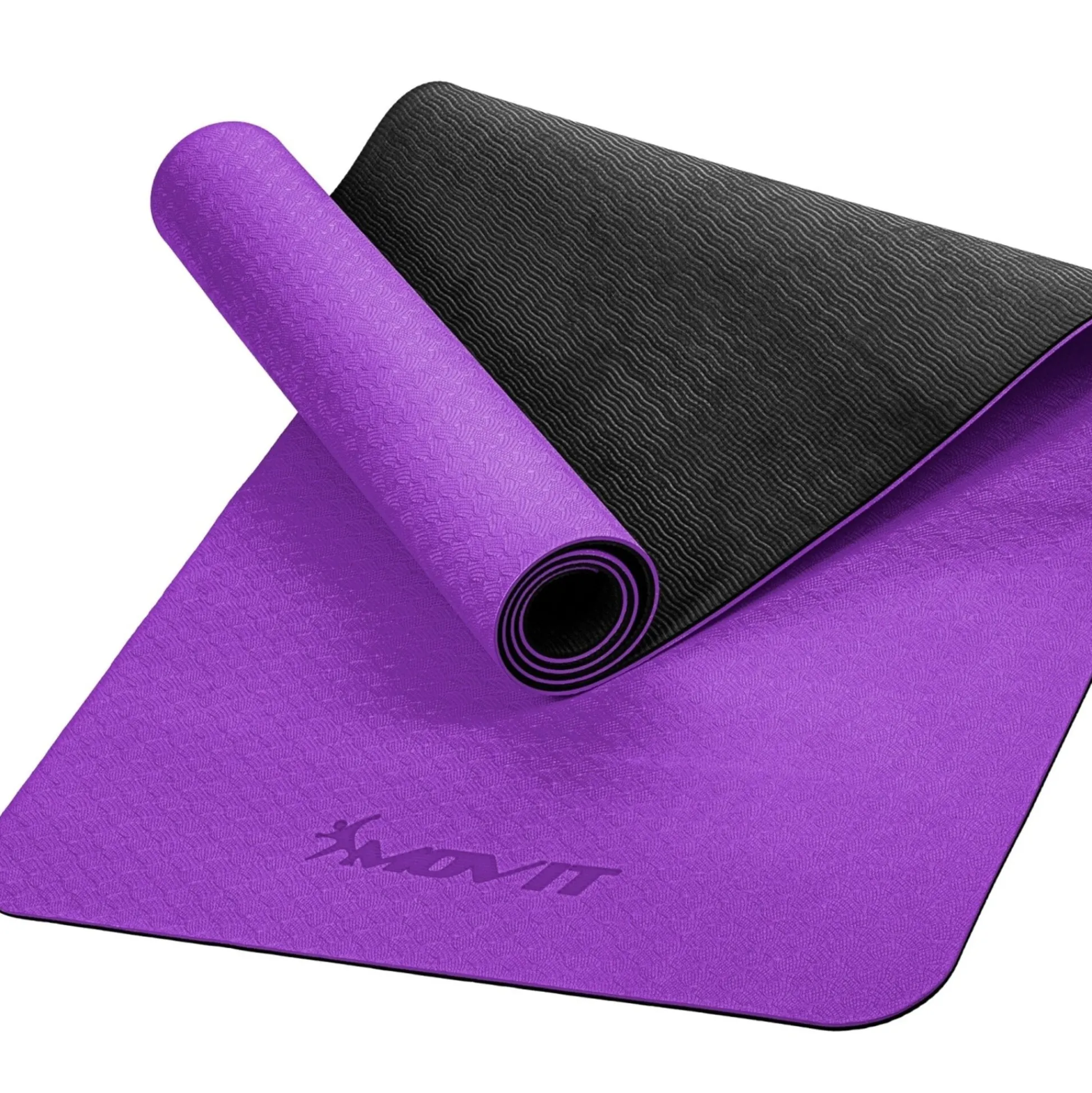 MOVIT Gymnastikmatte 190 x 100 cm in verschiedenen Farben Rot Sale