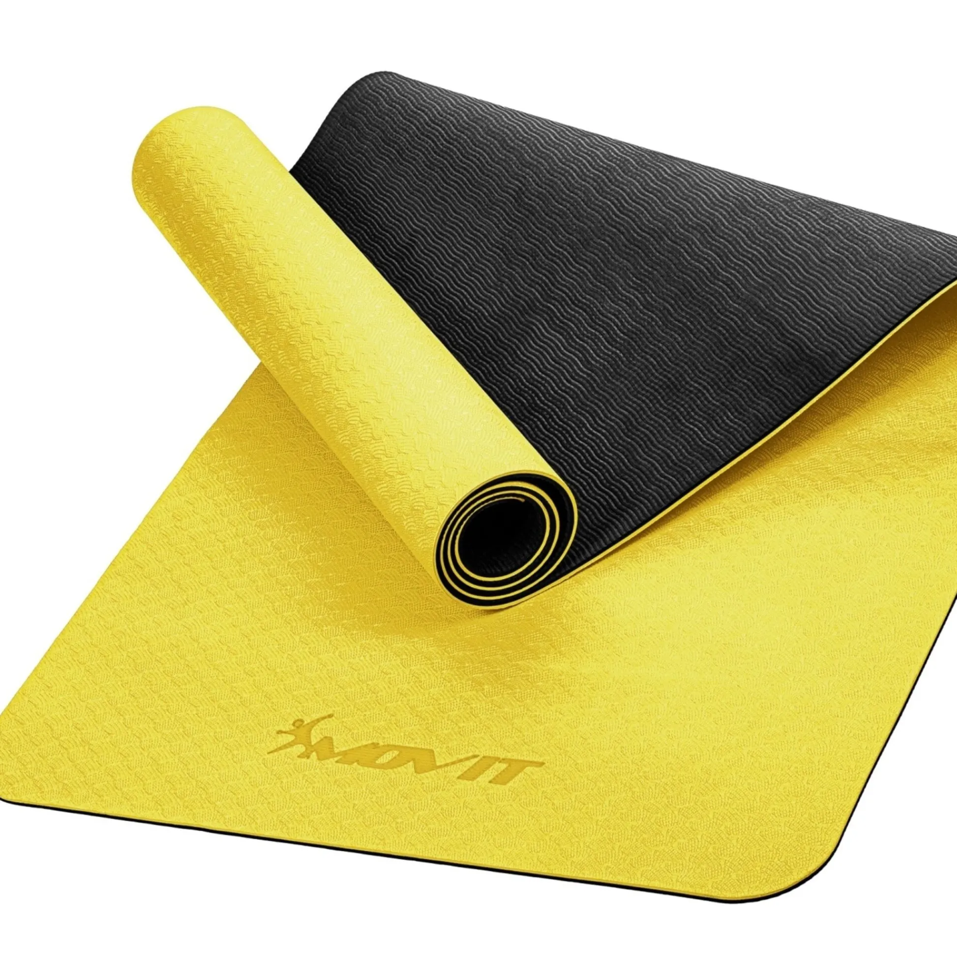 MOVIT Gymnastikmatte 190 x 100 cm in verschiedenen Farben Hellblau Outlet