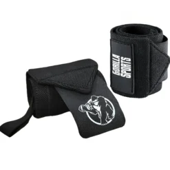 Gorilla Sports Handgelenk Bandage 2er Set 45 cm Blau Hot