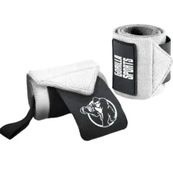 Gorilla Sports Handgelenk Bandage 2er Set 45 cm Schwarz New