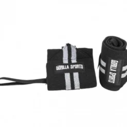 Gorilla Sports Handgelenkbandagen Schwarz / Rot Sale