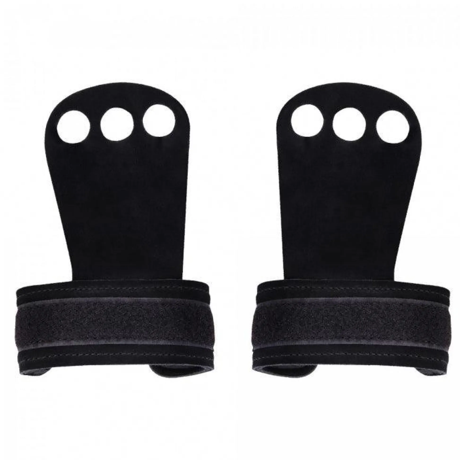 Gorilla Sports Hand Grips 2er Set S - L Schwarz Best