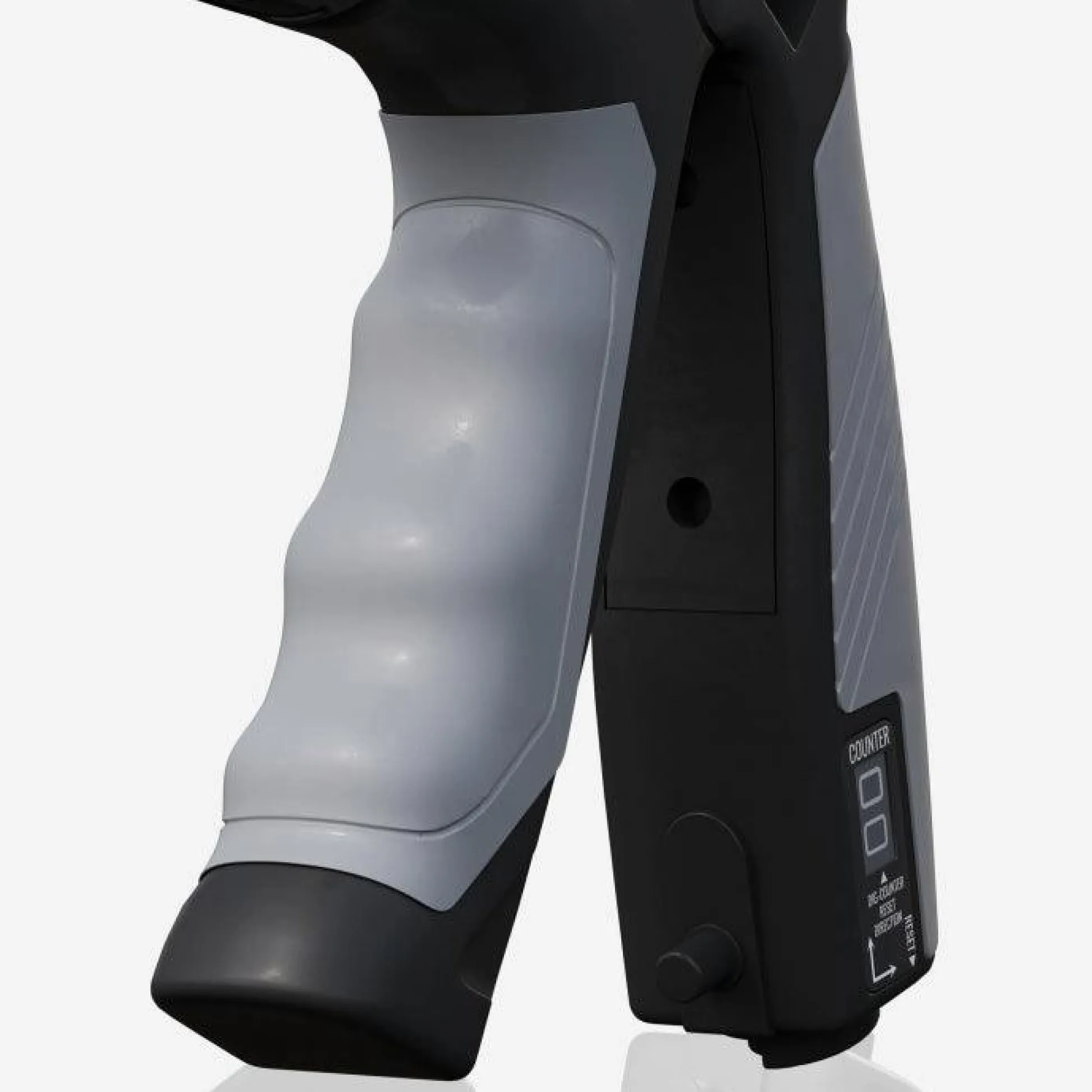 Gorilla Sports Handtrainer verstellbar mit Zähler 5 - 60 kg Schwarz / Grau