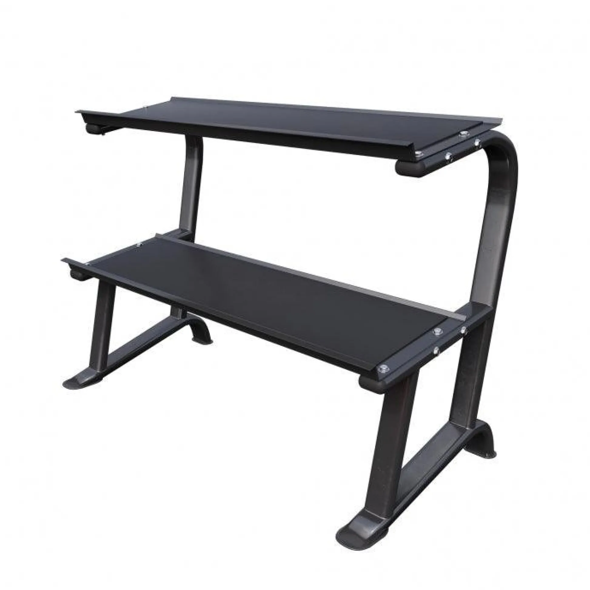 Gorilla Sports Hantelablage Hexagon Schwarz