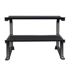 Gorilla Sports Hantelablage Hexagon Schwarz
