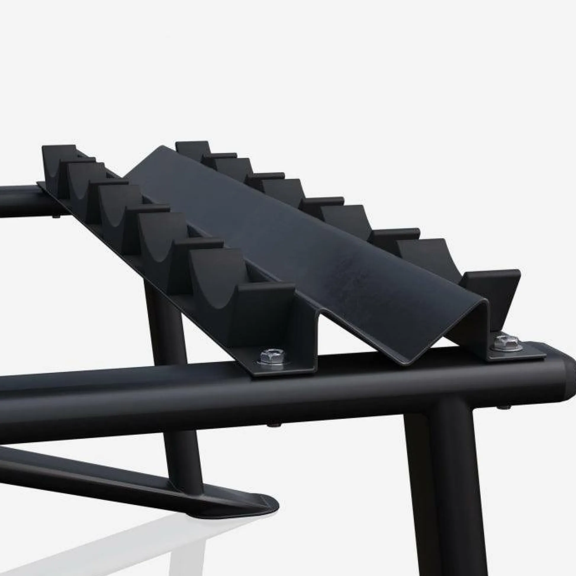 Gorilla Sports Hantelablage mit 2 Ablagen für 5 Kurzhantel Paare Schwarz New