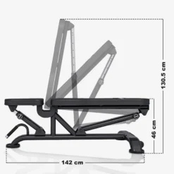 MAXXUS Hantelbank Universal PRO Schwarz Hot