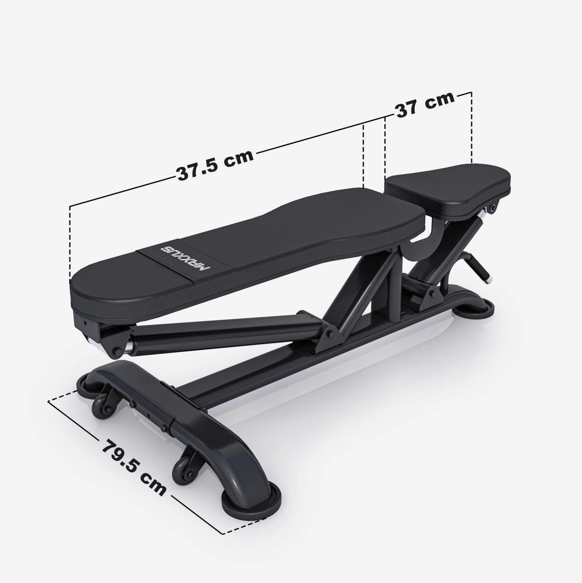 MAXXUS Hantelbank Universal PRO Schwarz Hot