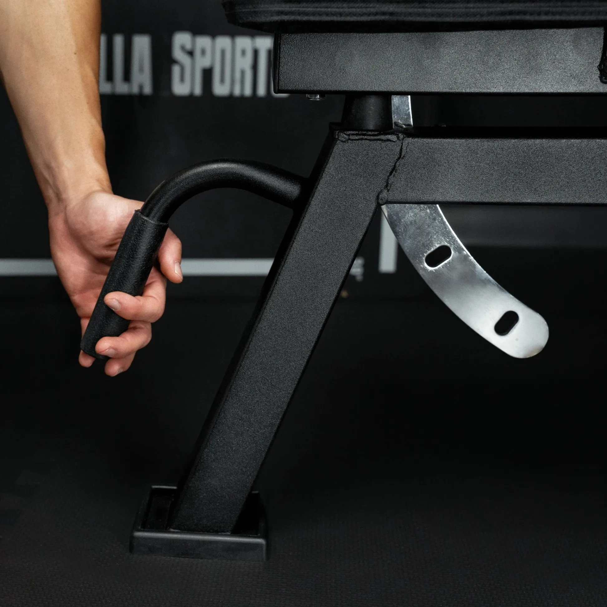 Gorilla Sports Hantelbank verstellbar Schwarz Sale