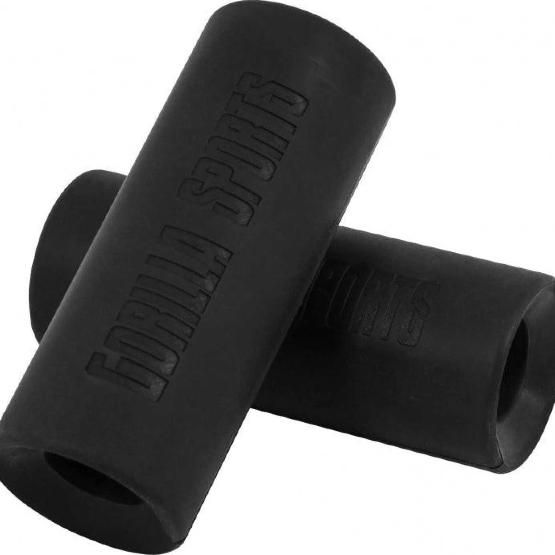Gorilla Sports Hantelgriffe 2er Set Silikon Schwarz Sale