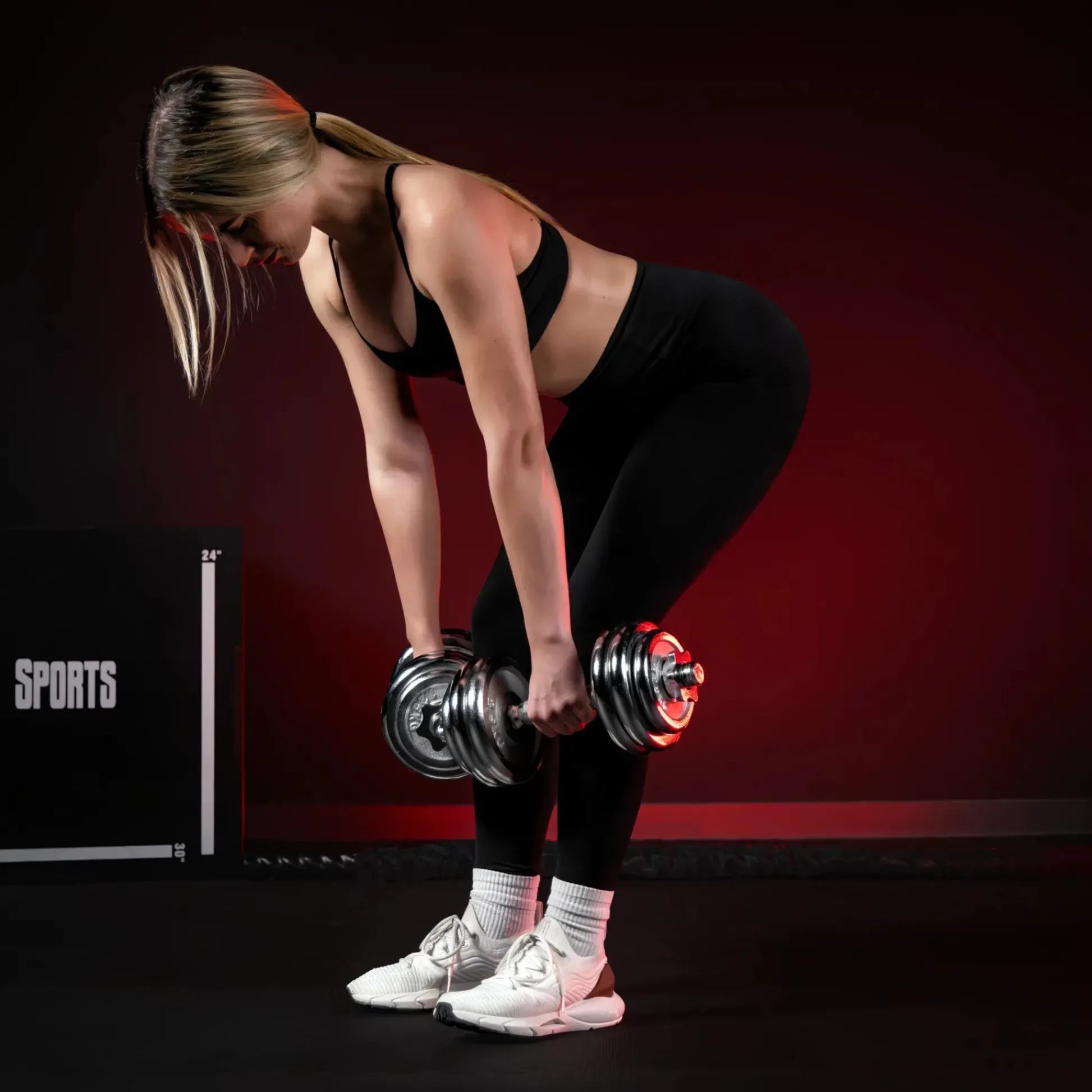 Gorilla Sports Hantelscheibe Chrom 0,5 - 30 kg Silber Discount