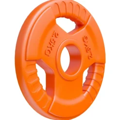 Gorilla Sports Hantelscheibe Gummi Gripper Olympia 1,25 - 25 kg Orange