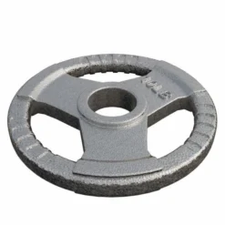 Gorilla Sports Hantelscheibe Gusseisen Gripper - 2,5-45 lb (1,1-20,4 kg), 2