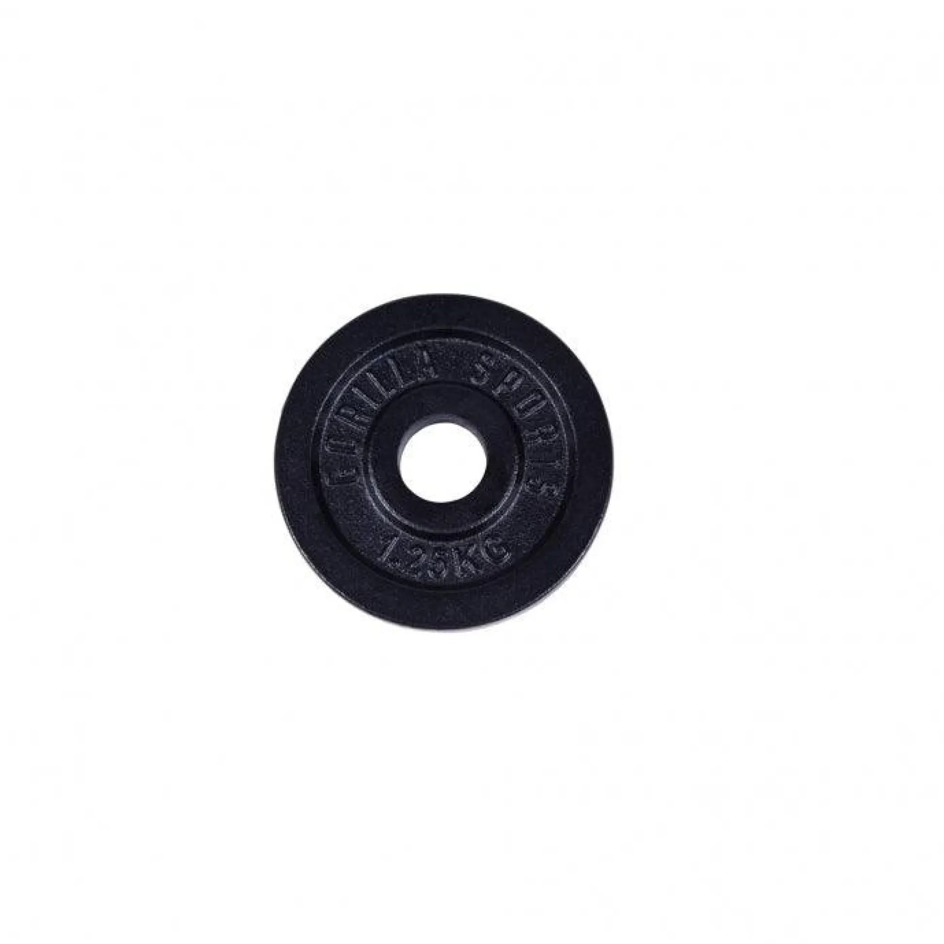 Gorilla Sports Hantelscheibe Gusseisen 0,5 - 30 kg Schwarz