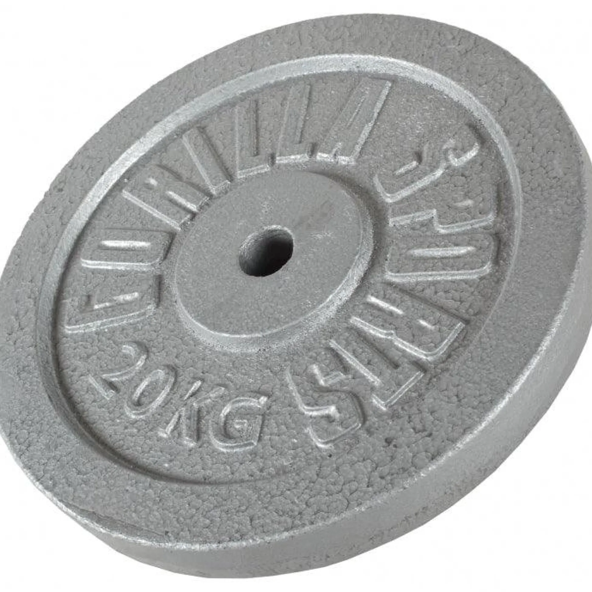 Gorilla Sports Hantelscheibe Gusseisen 0,5 - 30 kg Silber Online