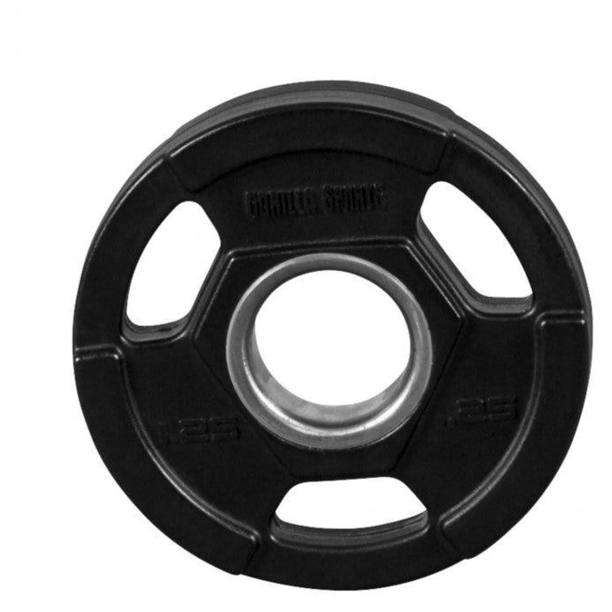 Gorilla Sports Hantelscheibe Kunststoff Gripper Olympia PRO 1,25 - 25 kg Schwarz Clearance