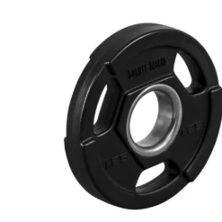 Gorilla Sports Hantelscheibe Kunststoff Gripper Olympia PRO 1,25 - 25 kg Schwarz Discount