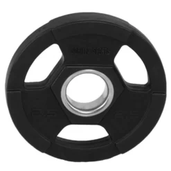 Gorilla Sports Hantelscheibe Kunststoff Gripper Olympia PRO 1,25 - 25 kg Schwarz Online