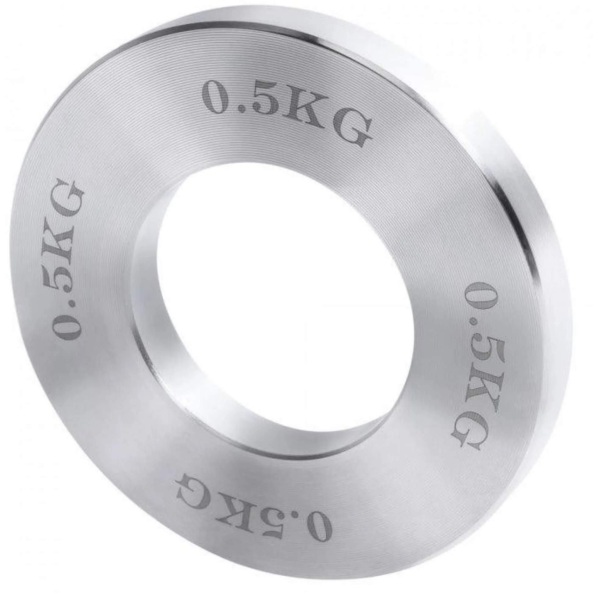 Gorilla Sports Hantelscheiben Set Chrom Olympia 5 kg inkl, Tragetasche Silber Discount