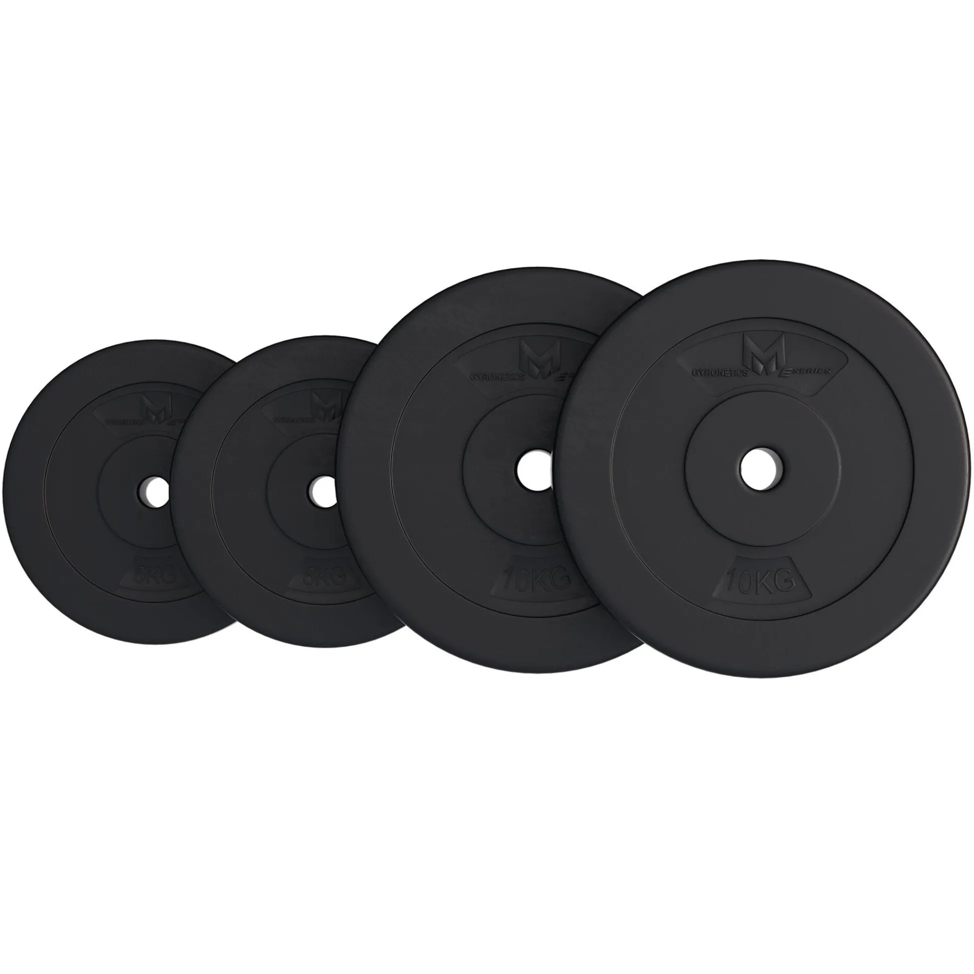 Gyronetics Hantelscheiben Set E-Series Kunststoff 30 kg Schwarz Clearance