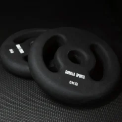 Gorilla Sports Hantelscheiben Set Neopren 2 - 10 kg Hellblau Sale