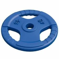 Gorilla Sports Hantelscheibe 2 Zoll (50/51 mm) ⌀ Olympia Gummi Gripper Dunkelgrün Best