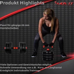 MOVIT Hantelset 6in1 20 - 30 kg Discount