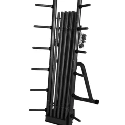 Gorilla Sports Hantelständer für Hantelstangen und Hantelscheiben 30 mm Schwarz Outlet