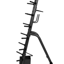 Gorilla Sports Hantelständer für Hantelstangen und Hantelscheiben 30 mm Schwarz Outlet
