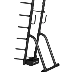 Gorilla Sports Hantelständer für Hantelstangen und Hantelscheiben 30 mm Schwarz Outlet
