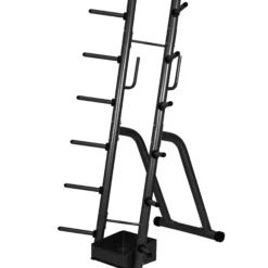 Gorilla Sports Hantelständer für Hantelstangen und Hantelscheiben 30 mm Schwarz Outlet