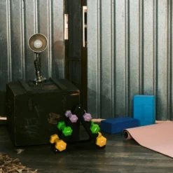 Gorilla Sports Hantelständer Gymnastik für 6 Hanteln Schwarz Online
