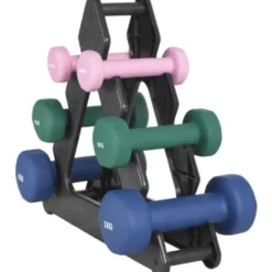 Gorilla Sports Hantelständer Gymnastik für 6 Hanteln Schwarz Online