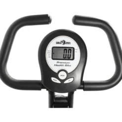 Gorilla Sports Heimtrainer Fahrrad X-Frame klappbar Schwarz Outlet