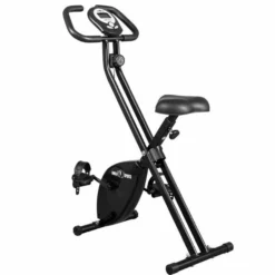 Gorilla Sports Heimtrainer Fahrrad X-Frame klappbar Schwarz Outlet