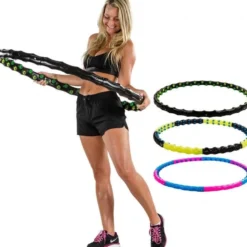 MOVIT Hip Hoop Reifen, Massagenoppen und Magnete, Ø 96 - 110 cm Discount