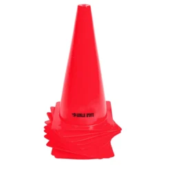 Gorilla Sports Hütchen 10-er Set Pylone 17 cm - 30 cm Orange Sale