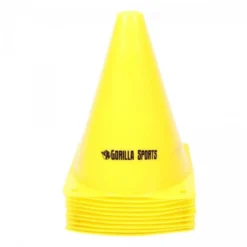 Gorilla Sports Hütchen 10-er Set Pylone 17 cm - 30 cm Orange Online