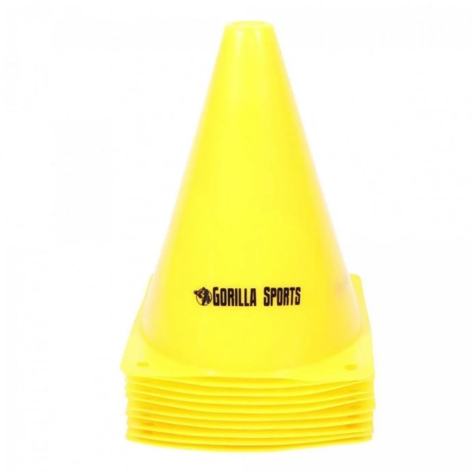 Gorilla Sports Hütchen 10-er Set Pylone 17 cm - 30 cm Orange Online