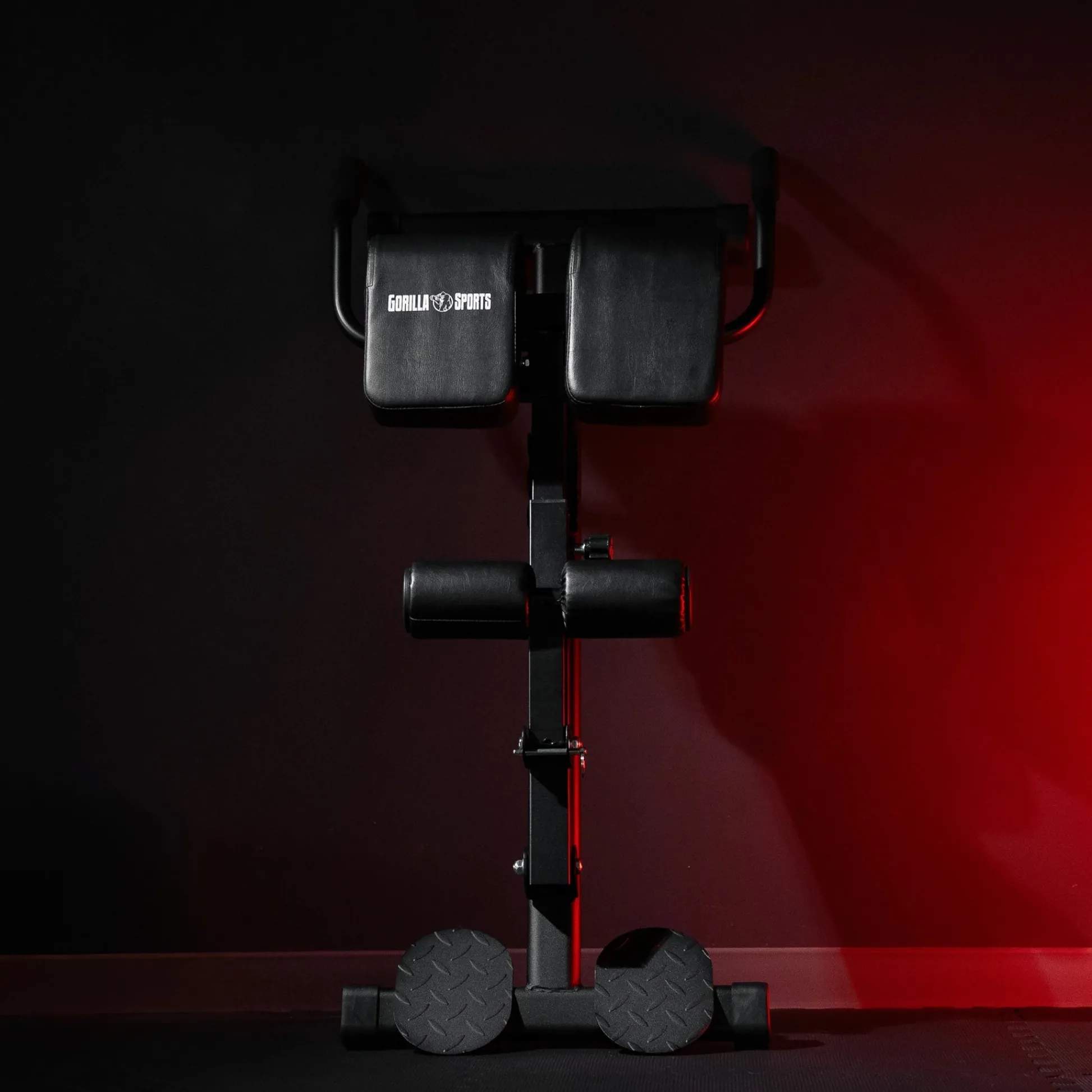 Gorilla Sports Hyperextension klappbar und verstellbar Schwarz New