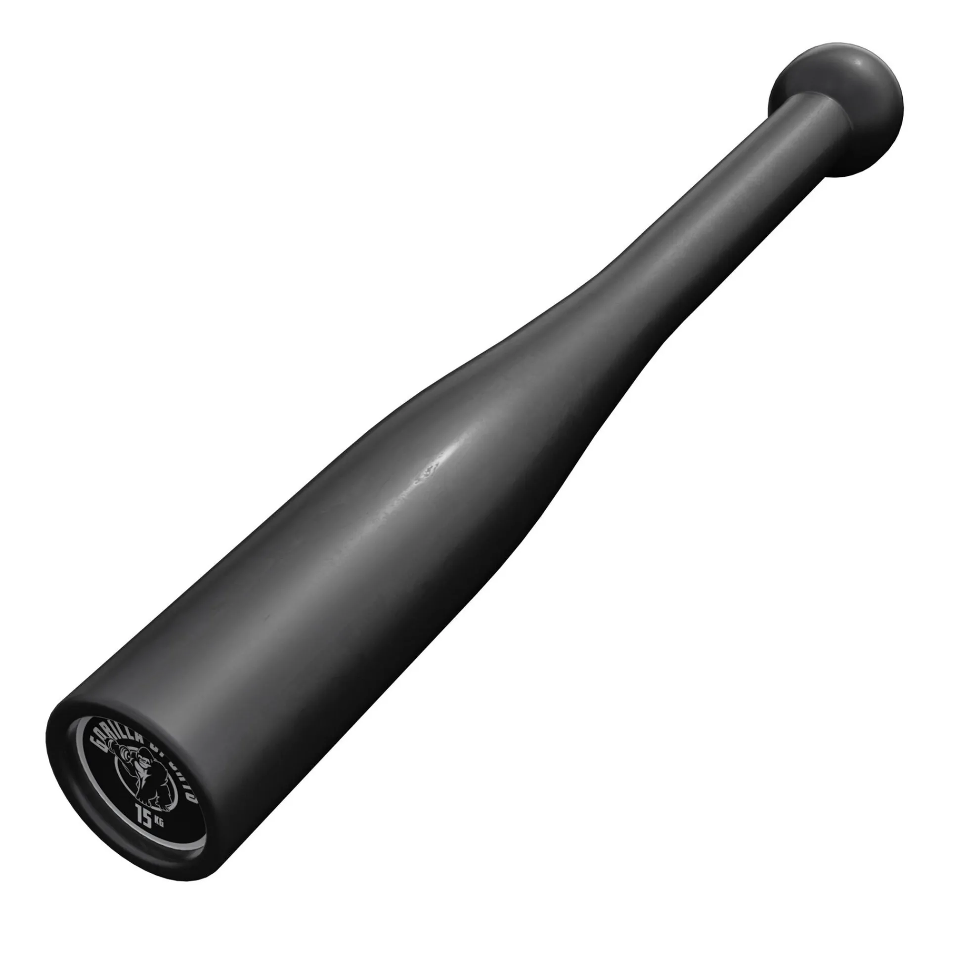 Gorilla Sports Indian Clubbell aus Stahl 2 - 20 kg Schwarz Clearance