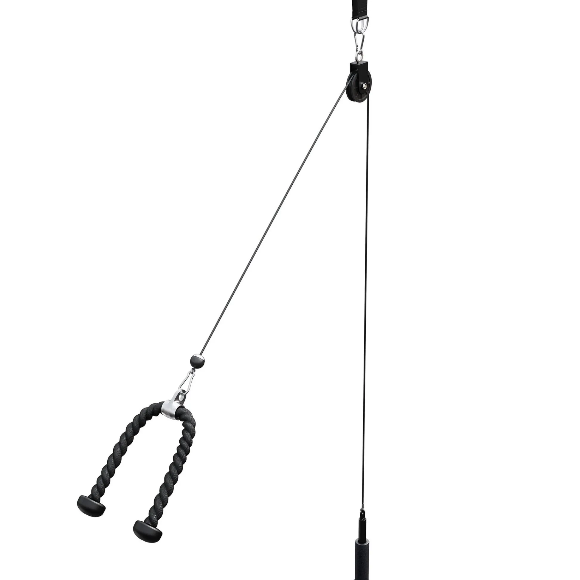 Gorilla Sports Kabelzug Schwarz Discount