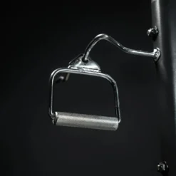 Gorilla Sports Kabelzug Griff Einhand drehbar Silber