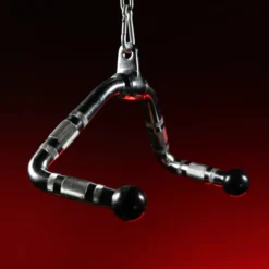Gorilla Sports Kabelzug Griffset mit Trizeps-, SZ-Curl- und Rudergriff Silber Sale