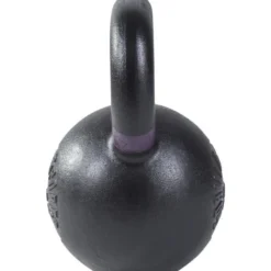 Gorilla Sports Kettlebell aus Gusseisen mit Farbmarkierung 4 - 32 kg Schwarz / Rot Outlet