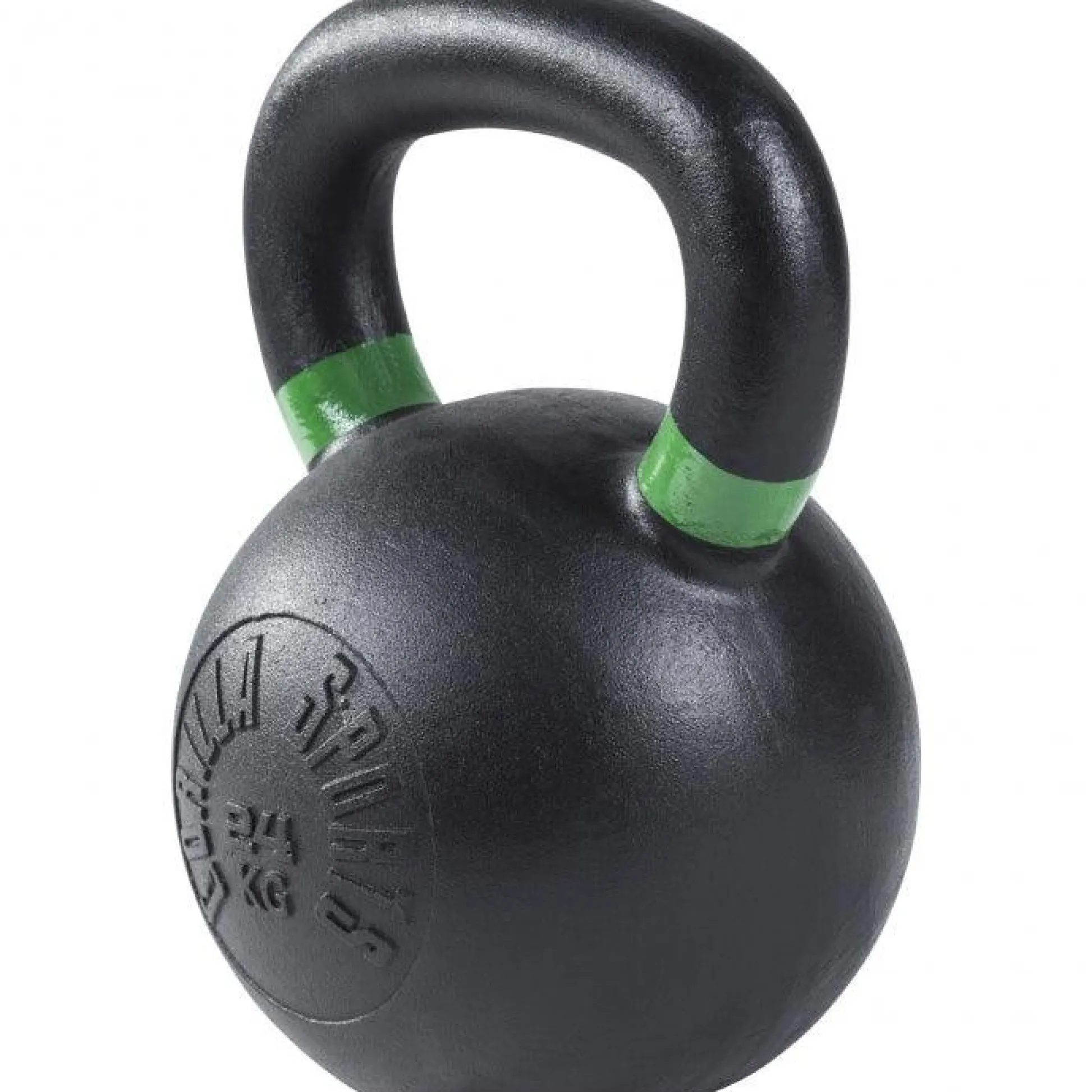 Gorilla Sports Kettlebell aus Gusseisen mit Farbmarkierung 4 - 32 kg Schwarz / Rot Outlet